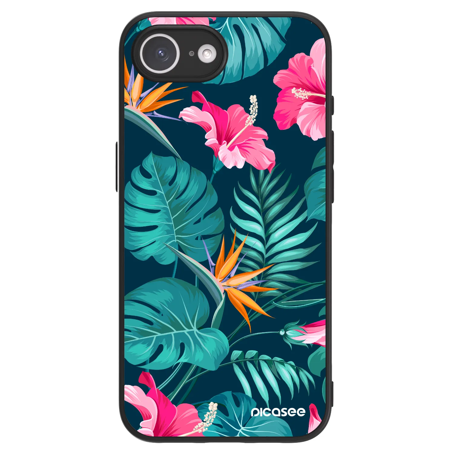 Picasee ULTIMATE CASE za Apple iPhone 17e - Pink Monstera