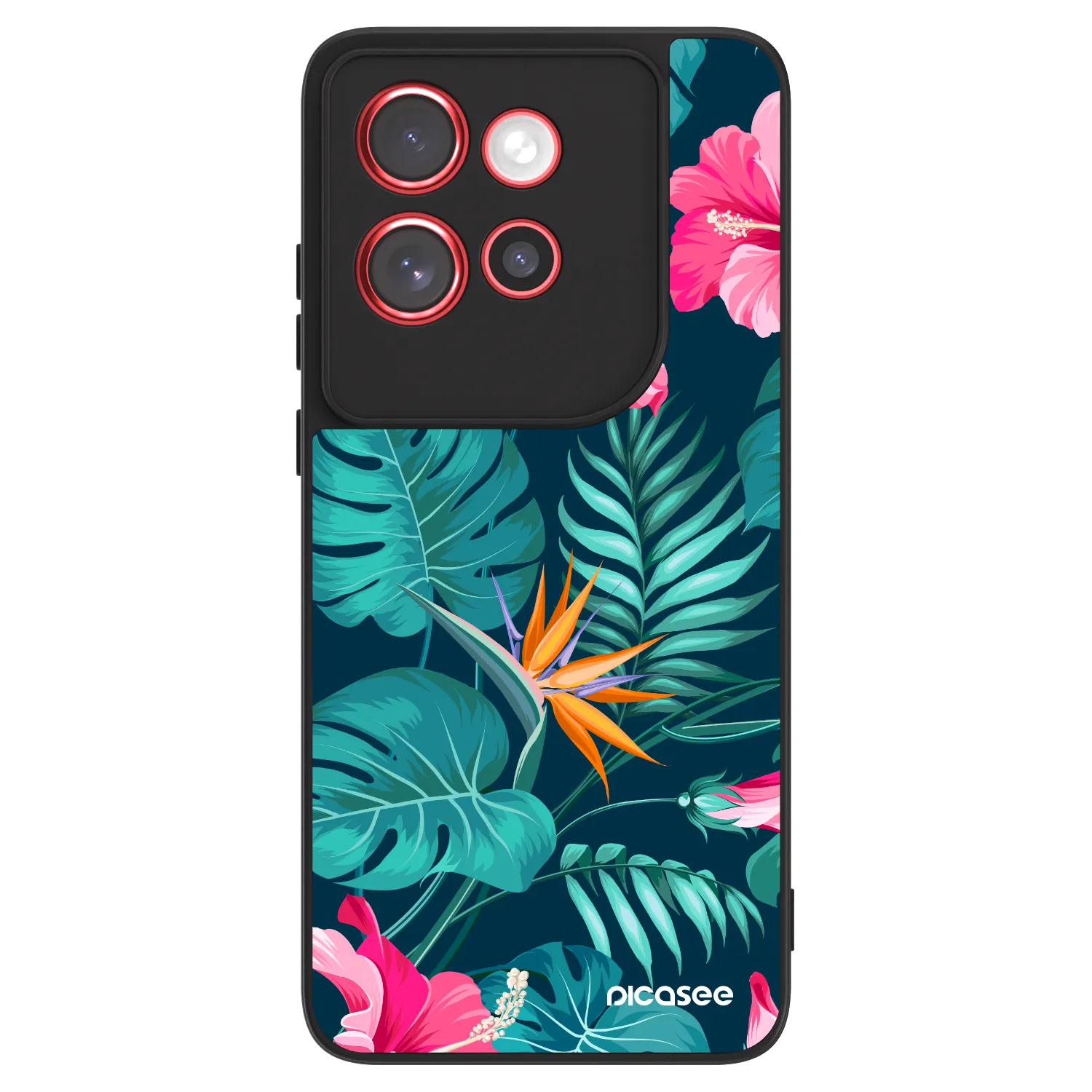 Picasee ULTIMATE CASE za Motorola Edge 60 Neo 5G - Pink Monstera