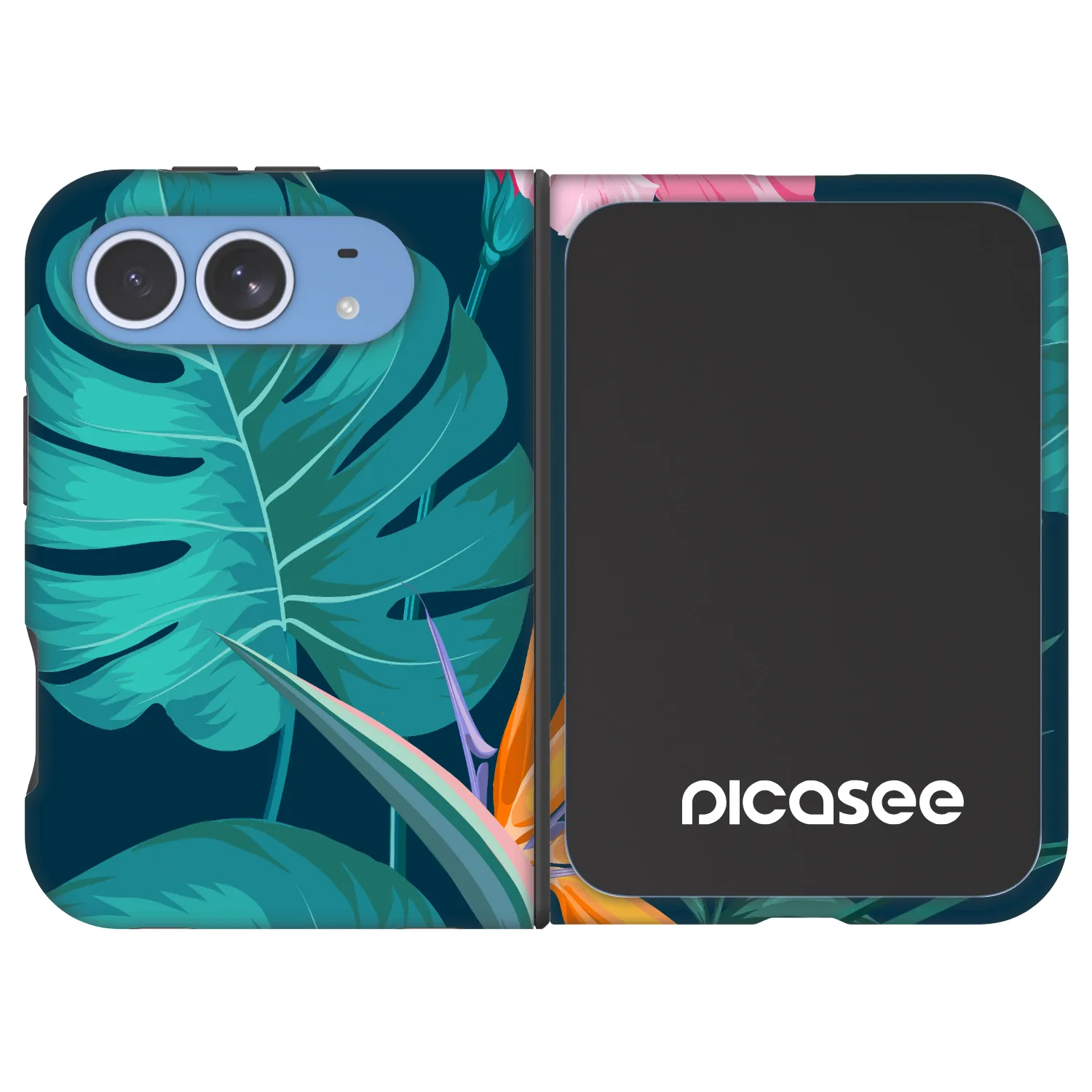 Picasee Fashion Case MagSafe za Apple iPhone Ultra - Pink Monstera