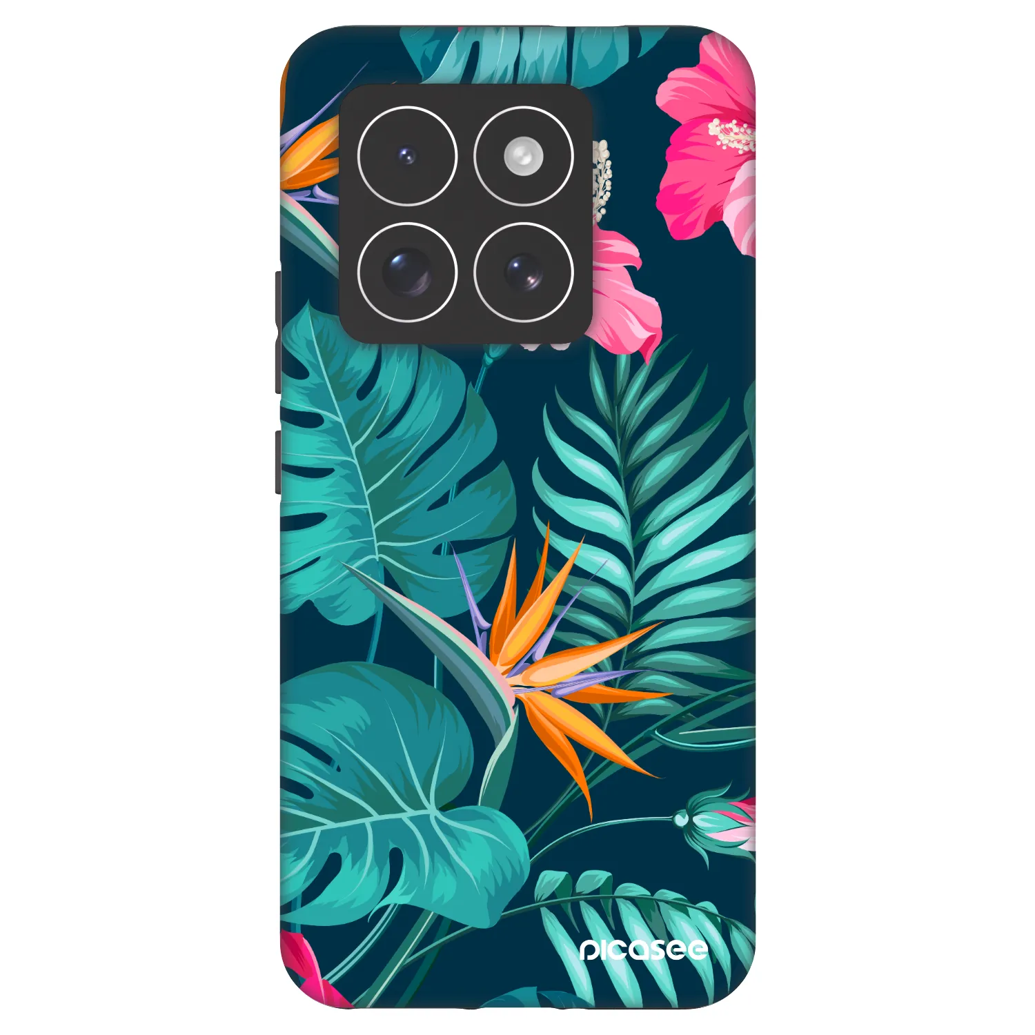 Picasee Fashion Case za Xiaomi 14 Pro - Pink Monstera