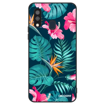 Maskica za Samsung Galaxy A40 A405F - Pink Monstera