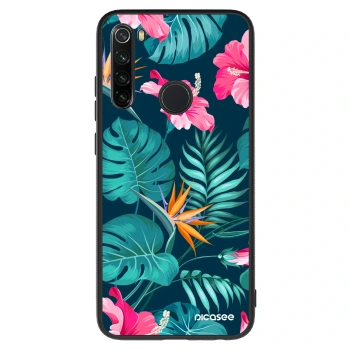 Maskica za Xiaomi Redmi Note 8 - Pink Monstera