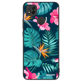 Maskica za Xiaomi Redmi 9C - Pink Monstera