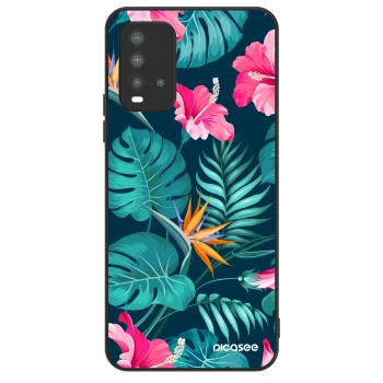 Maskica za Xiaomi Redmi 9T - Pink Monstera