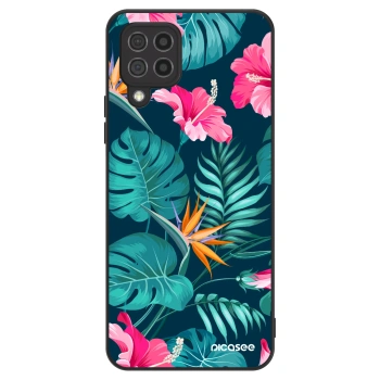 Maskica za Samsung Galaxy A22 A225F 4G - Pink Monstera