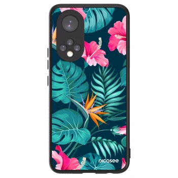 Maskica za Honor 50 5G - Pink Monstera