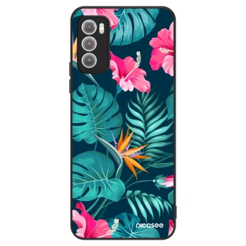 Maskica za Motorola Moto G60 - Pink Monstera