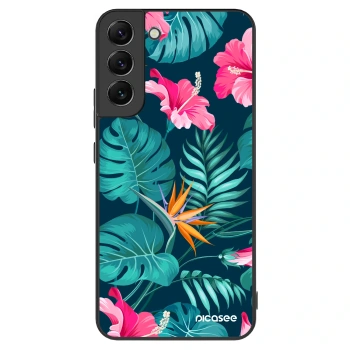 Maskica za Samsung Galaxy S22+ 5G - Pink Monstera