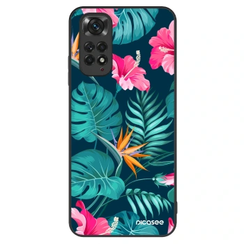 Maskica za Xiaomi Redmi Note 11S 4G - Pink Monstera