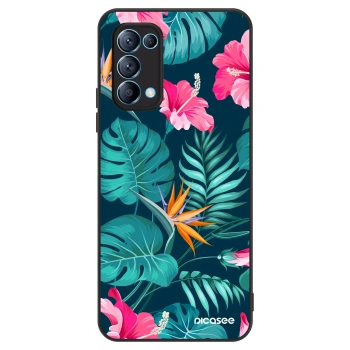Maskica za OPPO Reno 5 5G - Pink Monstera