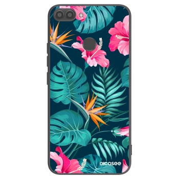 Maskica za Huawei P Smart - Pink Monstera