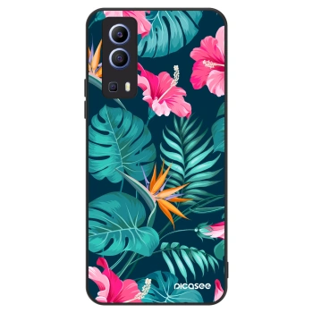 Maskica za Vivo Y52 5G - Pink Monstera