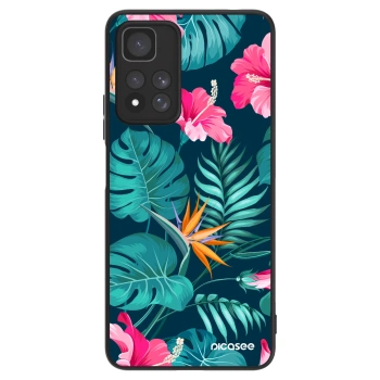 Maskica za Xiaomi Redmi Note 11 Pro+ 5G - Pink Monstera