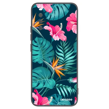 Maskica za Sony Xperia 10 III - Pink Monstera