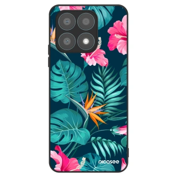 Maskica za Honor X8a - Pink Monstera