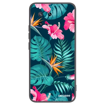 Picasee crna silikonska maskica za Xiaomi 13 Pro - Pink Monstera