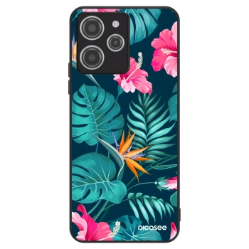 Maskica za Xiaomi Redmi 12 4G - Pink Monstera