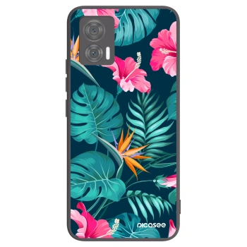 Maskica za Motorola Edge 30 Neo - Pink Monstera