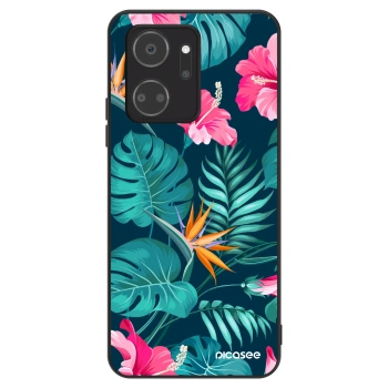 Maskica za Honor X7a - Pink Monstera