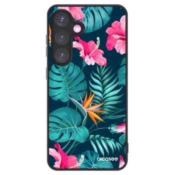 Picasee ULTIMATE CASE za Samsung Galaxy S24+ S926B 5G - Pink Monstera