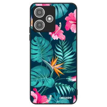 Maskica za Xiaomi Redmi 12 5G - Pink Monstera