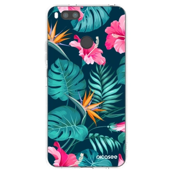 Maskica za Xiaomi Mi A1 Global - Pink Monstera