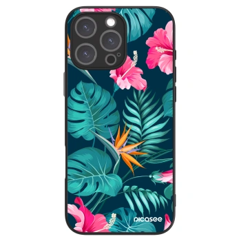 Picasee ULTIMATE CASE za Apple iPhone 16 Pro Max - Pink Monstera