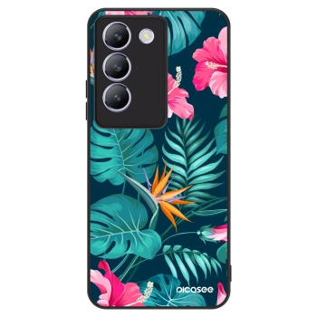 Maskica za Vivo V40 SE 5G - Pink Monstera