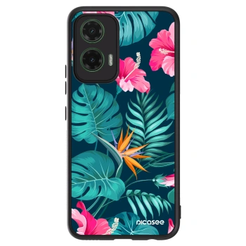 Maskica za Motorola Moto G35 5G - Pink Monstera