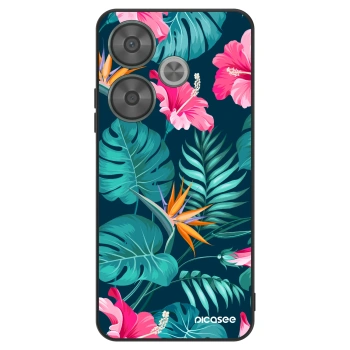 Maskica za Xiaomi Poco F6 - Pink Monstera