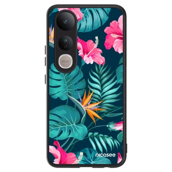 Maskica za Vivo V50 Lite 5G - Pink Monstera