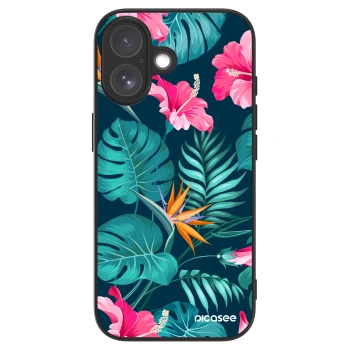 Picasee ULTIMATE CASE MagSafe za Apple iPhone 17 - Pink Monstera