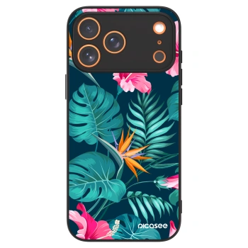 Picasee ULTIMATE CASE za Apple iPhone 17 Pro Max - Pink Monstera
