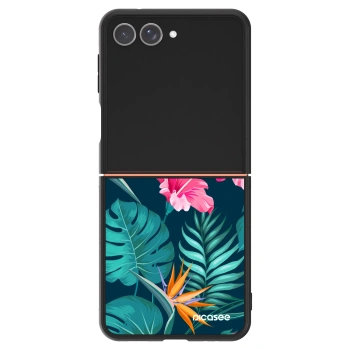 Maskica za Samsung Galaxy Z Flip7 5G - Pink Monstera