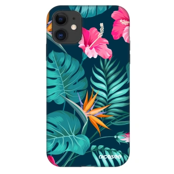 Maskica za Apple iPhone 11 - Pink Monstera