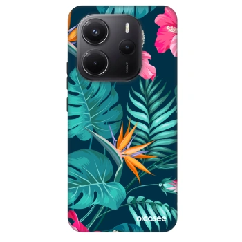 Maskica za Xiaomi Redmi Note 14 5G - Pink Monstera