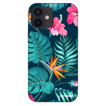 Maskica za Apple iPhone 12 mini - Pink Monstera