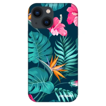 Maskica za Apple iPhone 13 mini - Pink Monstera