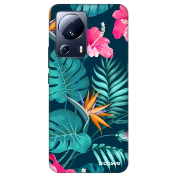 Maskica za Xiaomi 13 Lite - Pink Monstera
