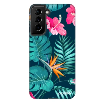 Maskica za Samsung Galaxy S21 5G G991B - Pink Monstera
