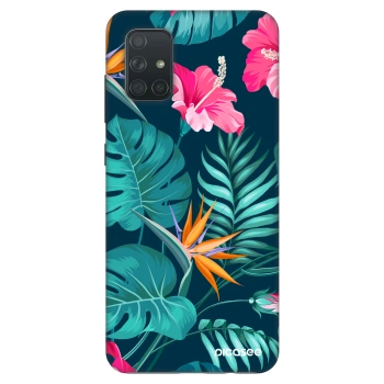 Maskica za Samsung Galaxy A71 A715F - Pink Monstera