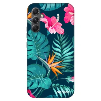 Maskica za Samsung Galaxy A34 5G A346B - Pink Monstera