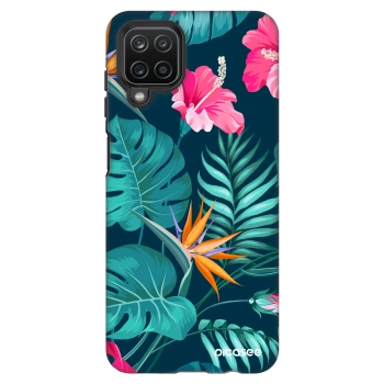 Maskica za Samsung Galaxy A12 A125F - Pink Monstera
