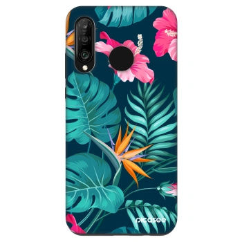 Maskica za Huawei P30 Lite - Pink Monstera