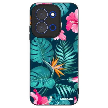 Maskica za Xiaomi Redmi 15C 4G - Pink Monstera
