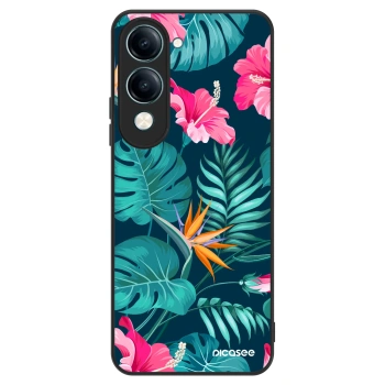 Maskica za Vivo Y29s 5G - Pink Monstera