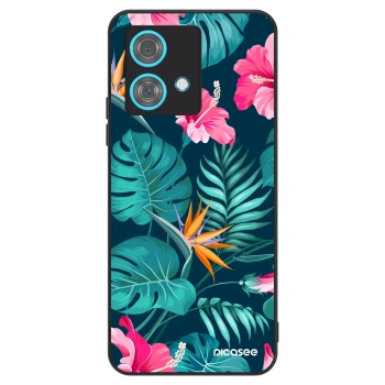 Maskica za Motorola Edge 40 Neo - Pink Monstera