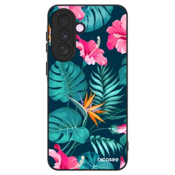 Maskica za Samsung Galaxy A57 5G - Pink Monstera