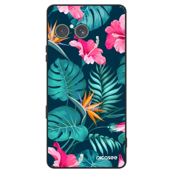 Maskica za Sony Xperia 10 VII - Pink Monstera