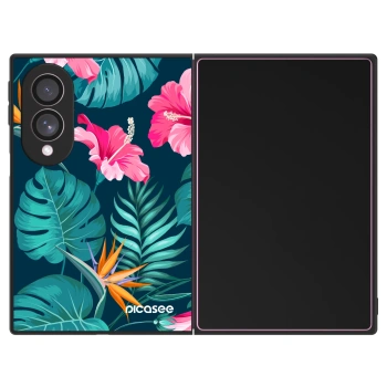 Maskica za Samsung Galaxy Z Fold8 5G - Pink Monstera